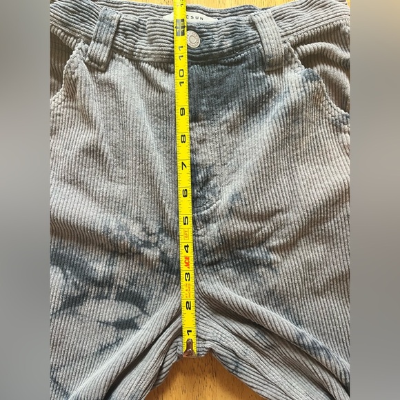 Women’s Pacsun Corduroy High Rise Carpenter Pants Tie Dye Gray 27 - Picture 9 of 12